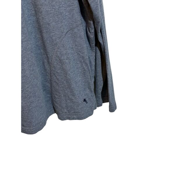 Tommy Bahama hooded long sleeve pullover in blue - XXL - Picture 3 of 8